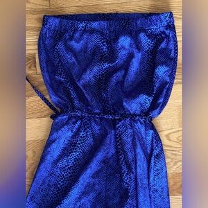 Sleeveless Indigo Jumper